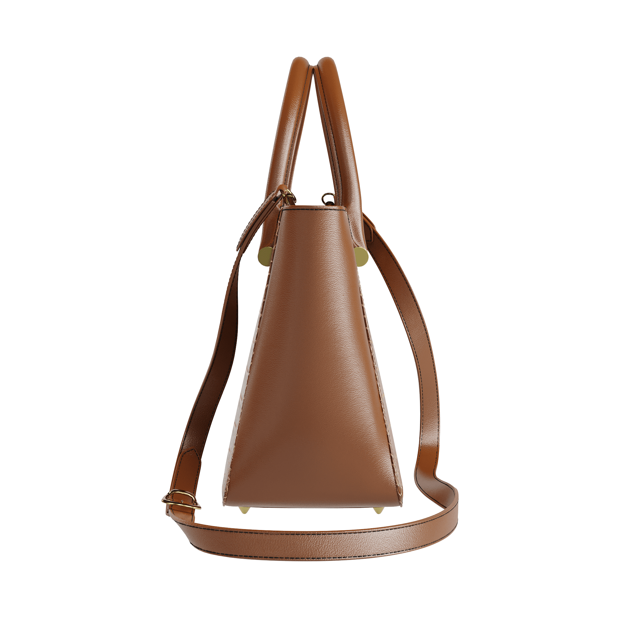 Authentic Alligator Tote With Rich Chocolate Accents - Zelli Handbags