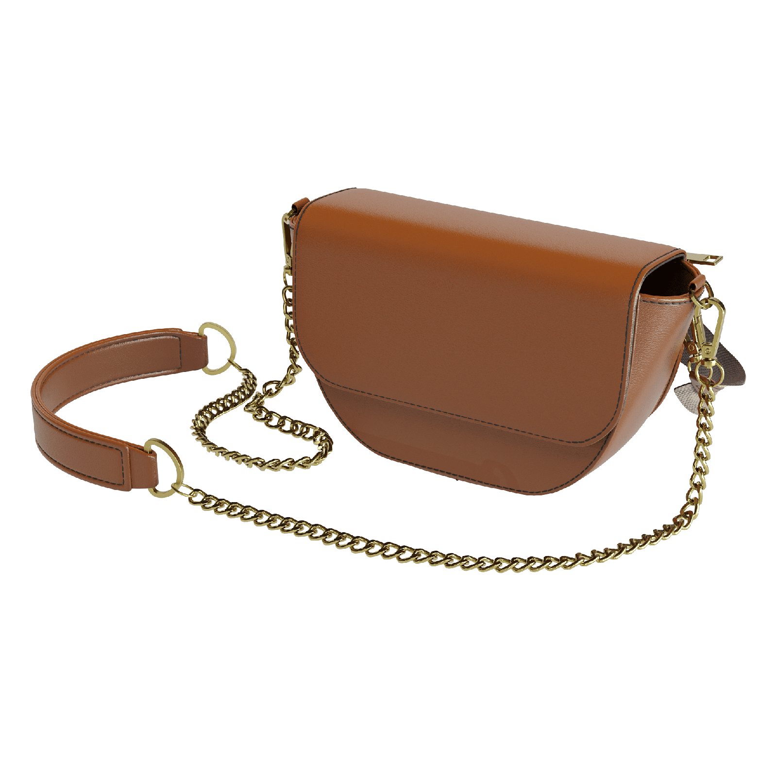 Havana Brown Hip Bag - Zelli Handbags