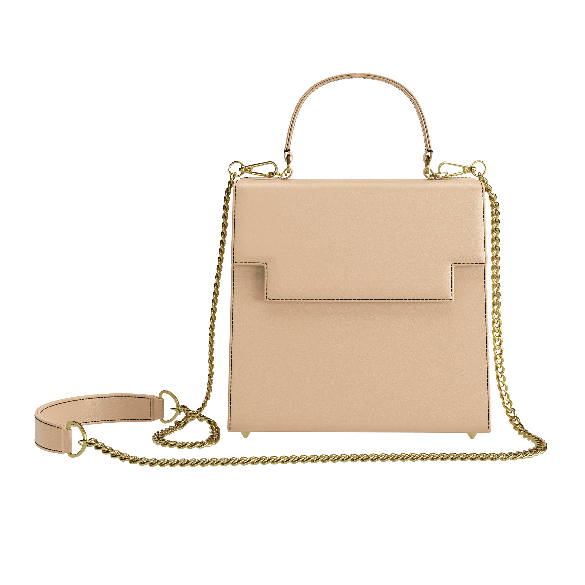 Patina Vegetable Tanned Box Style Bag - Zelli Handbags